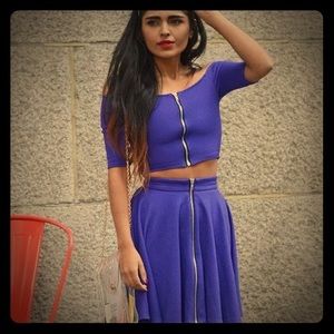 Oh My Love 2 pc purple